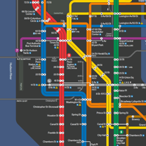 Yöaikaan kulkevat metrolinjat